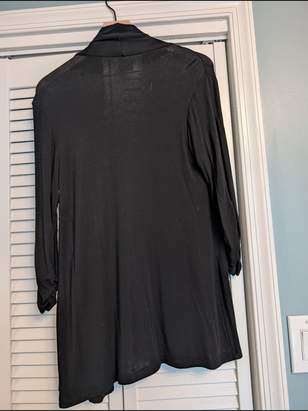 bobeau Black Knit Open Cardigan - Picture 2 of 3
